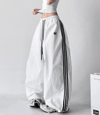 Side - Stripe Wide - Leg Parachute Pants – CT6617 - COPPING THREADS - CT Select