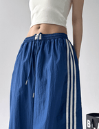 Side Stripe Wide-Leg Track Pants - CT7175 - COPPING THREADS - CT Select
