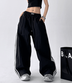 Side Stripe Wide-Leg Track Pants - CT7175 - COPPING THREADS - CT Select