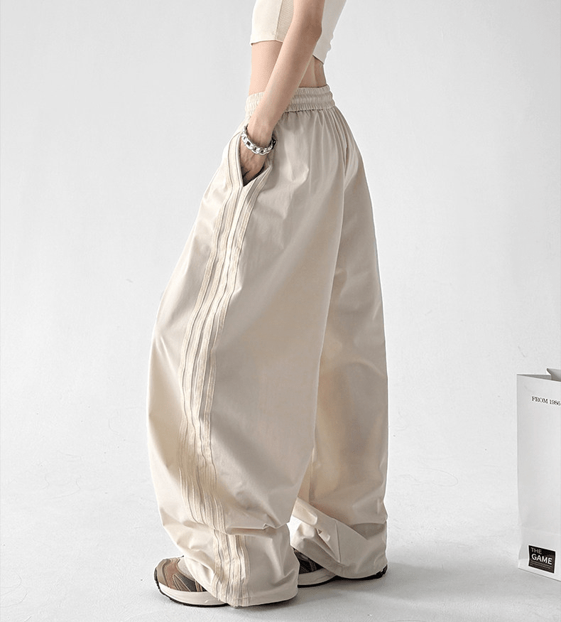 Side Stripe Wide - Leg Track Pants - CT8311 - COPPING THREADS - CT Select