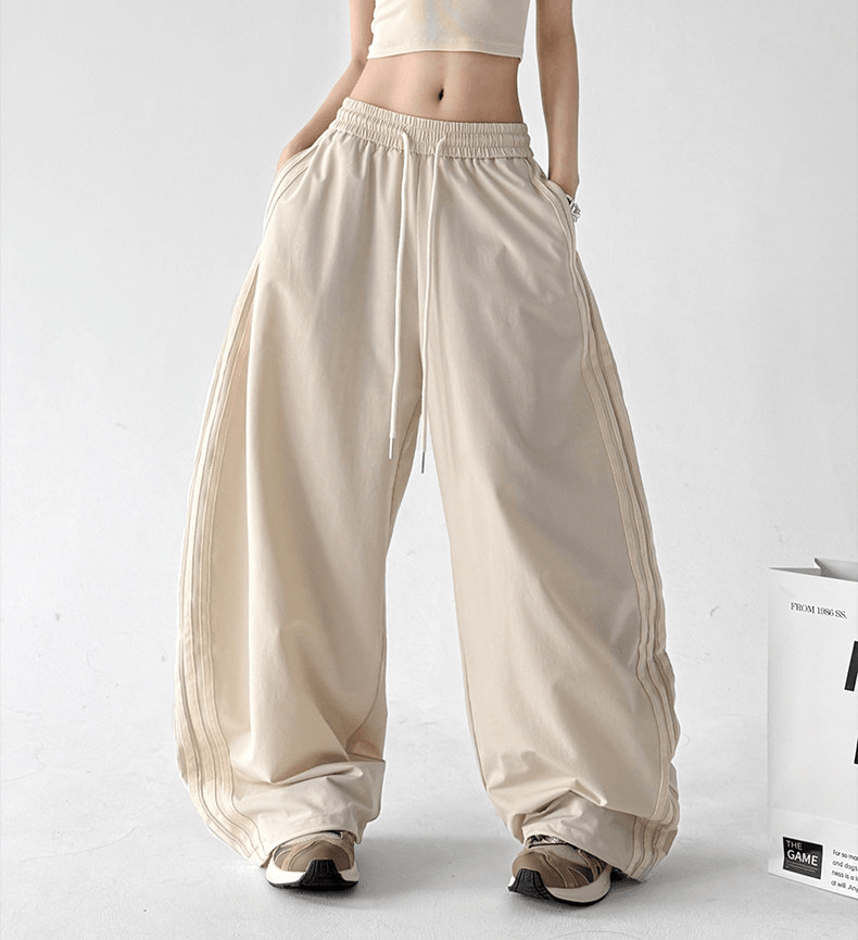 Side Stripe Wide - Leg Track Pants - CT8311 - COPPING THREADS - CT Select
