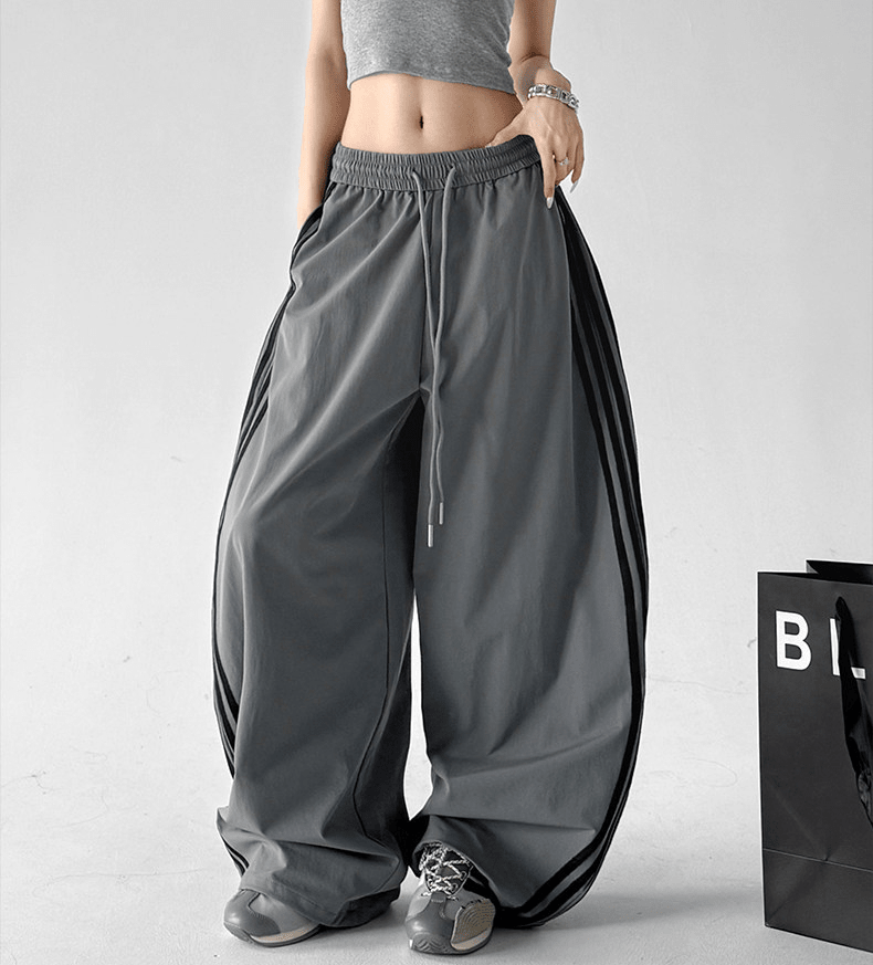Side Stripe Wide - Leg Track Pants - CT8311 - COPPING THREADS - CT Select