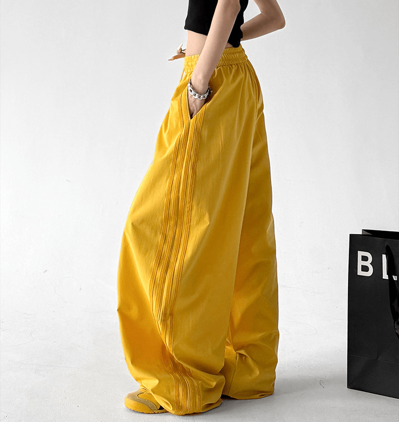 Side Stripe Wide - Leg Track Pants - CT8311 - COPPING THREADS - CT Select