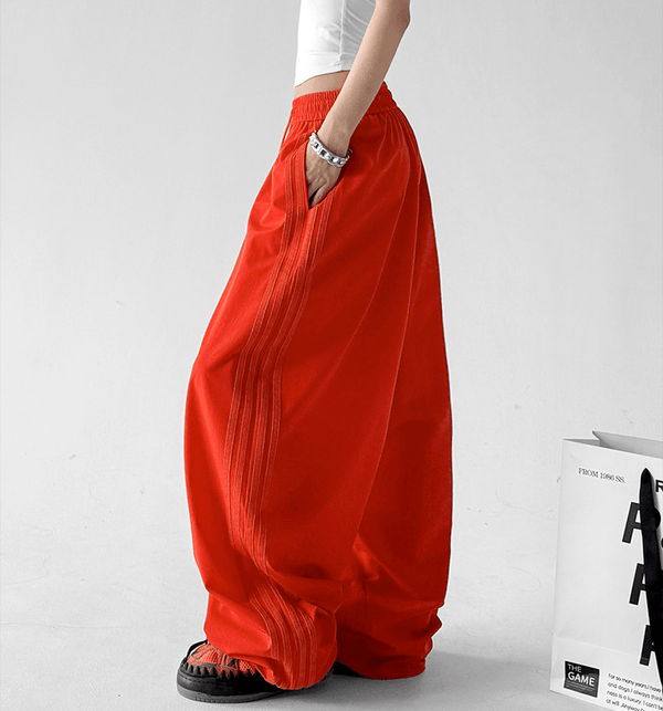 Side Stripe Wide - Leg Track Pants - CT8311 - COPPING THREADS - CT Select