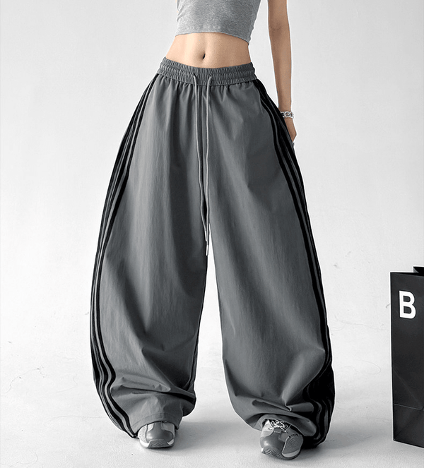 Side Stripe Wide - Leg Track Pants - CT8311 - COPPING THREADS - CT Select