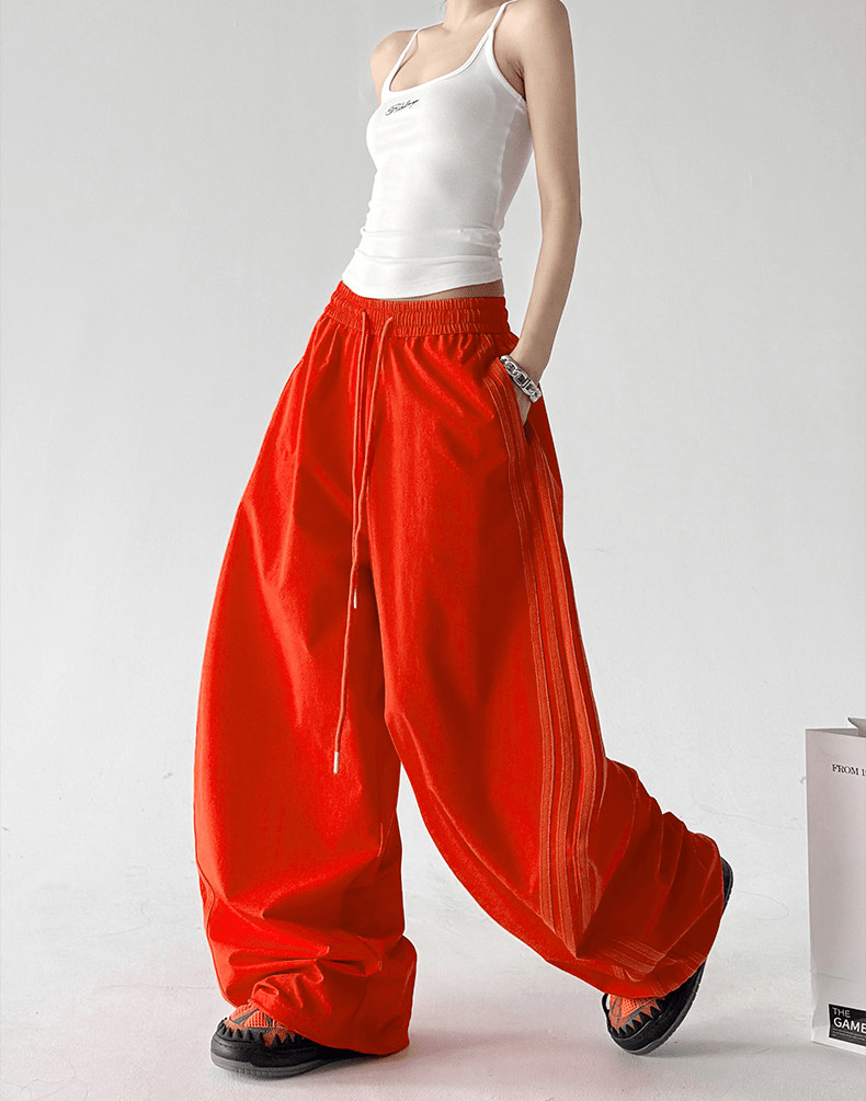 Side Stripe Wide - Leg Track Pants - CT8311 - COPPING THREADS - CT Select