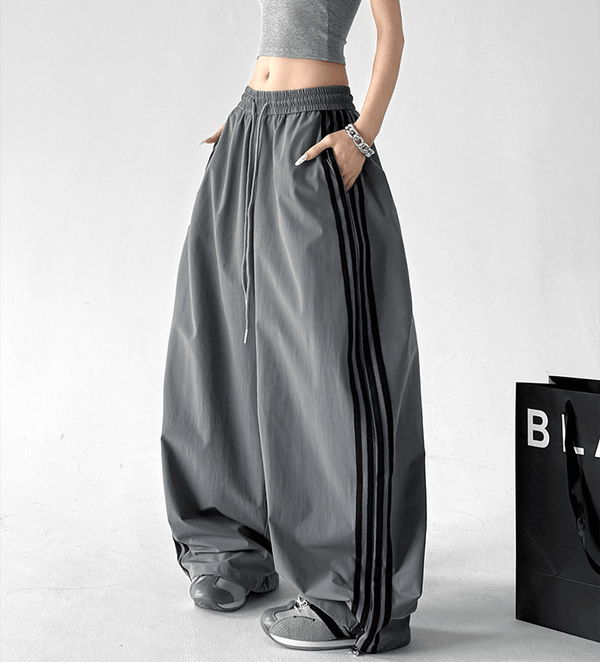 Side Stripe Wide - Leg Track Pants - CT8311 - COPPING THREADS - CT Select