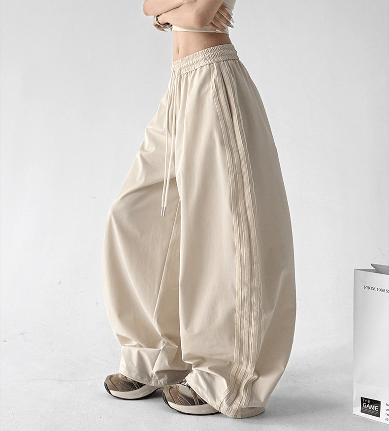Side Stripe Wide - Leg Track Pants - CT8311 - COPPING THREADS - CT Select