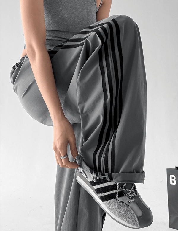 Side Stripe Wide - Leg Track Pants - CT8311 - COPPING THREADS - CT Select