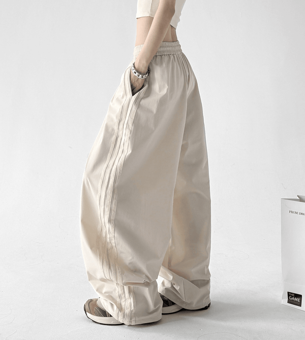 Side Stripe Wide - Leg Track Pants - CT8311 - COPPING THREADS - CT Select