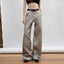 Silver Glossy Crinkle Wide - Leg Pants - COPPING THREADS - CT Select