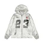 Silver PU Leather Racing Jacket - COPPING THREADS - CHICISLAND