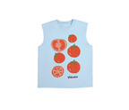Sleeveless Tomato Print Tank Top - COPPING THREADS - Yokuku