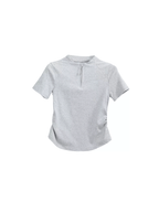 Slim Fit Zip Mock Neck Tee - COPPING THREADS - CT Select