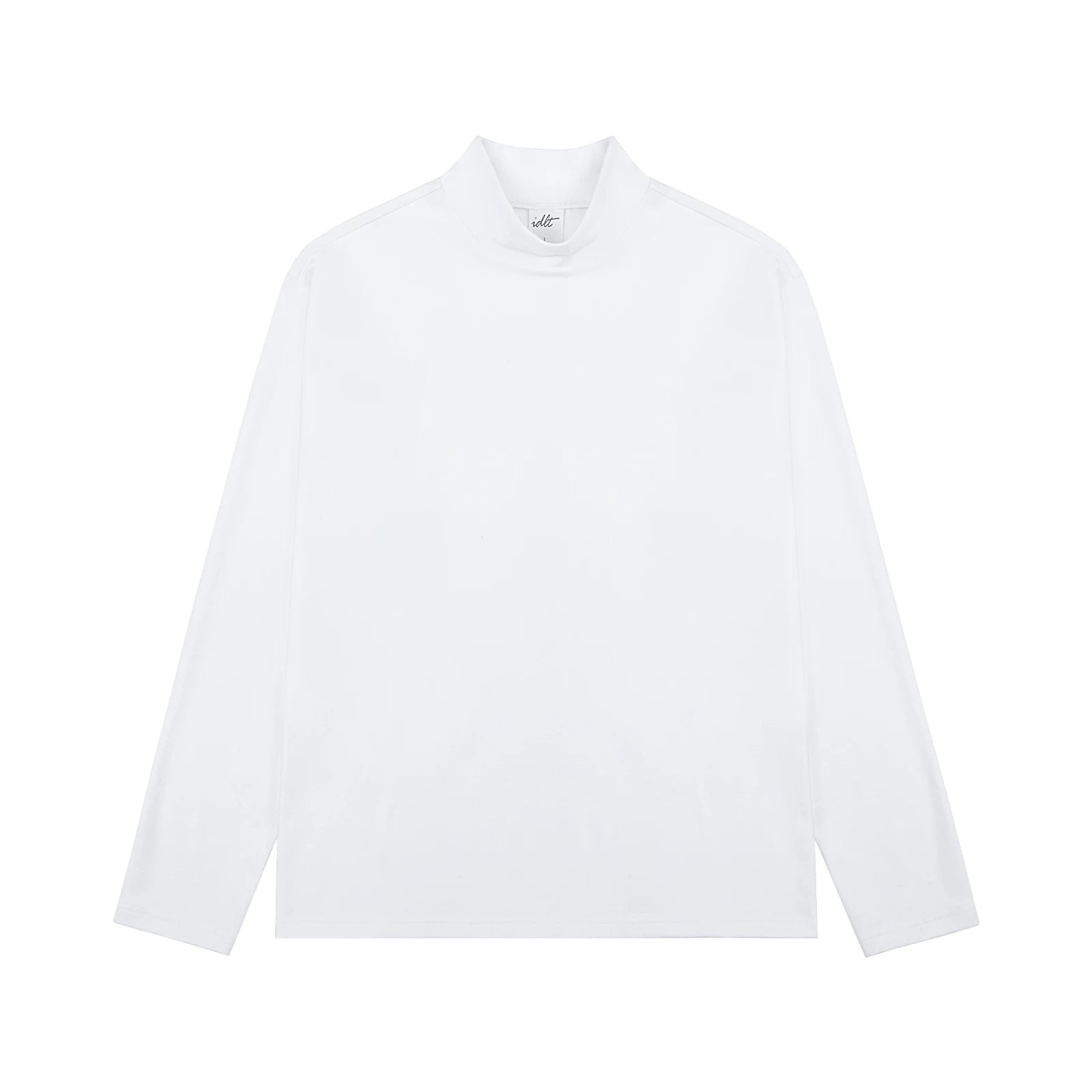 Slim Mock-Neck Long-Sleeve Tee Secondary image