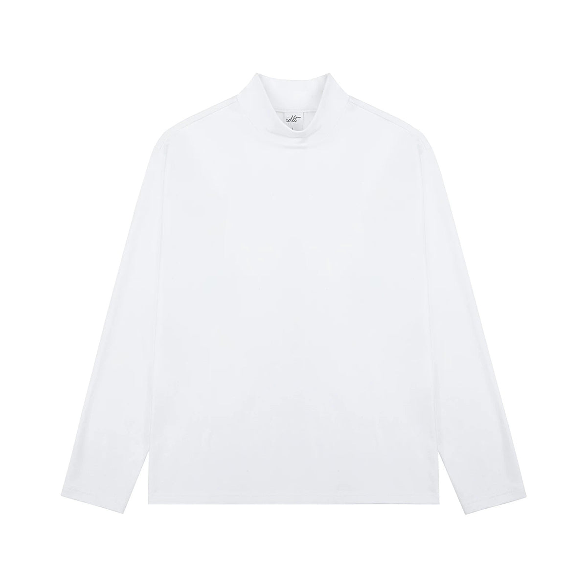 Slim Mock-Neck Long-Sleeve Tee - COPPING THREADS - IDLT