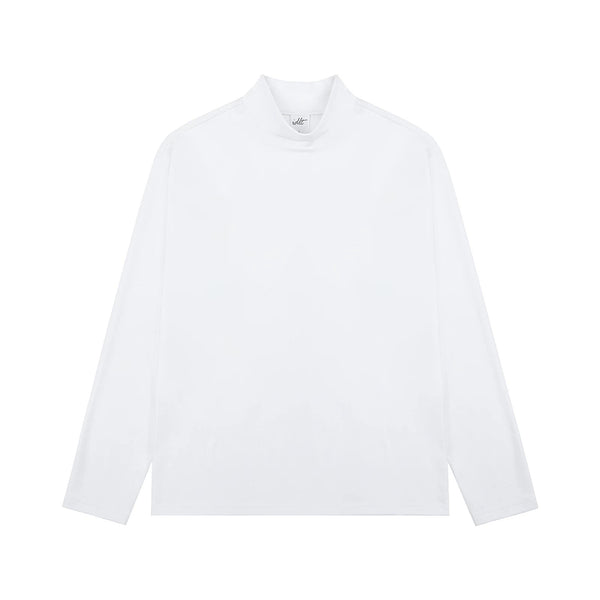 Slim Mock-Neck Long-Sleeve Tee - COPPING THREADS - IDLT