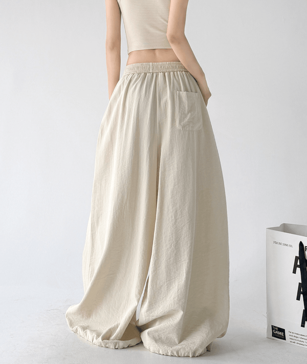 Soft Drape Linen-Blend Wide Leg Pants - CT6234 - COPPING THREADS - CT Select