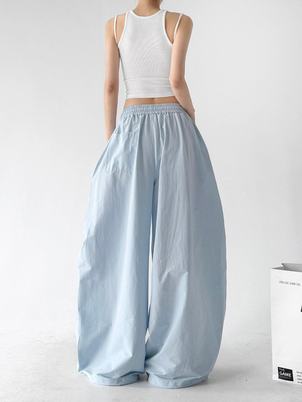Soft-Drape Rounded Wide-Leg Pants - CT6250 - COPPING THREADS - CT ORIGINALS