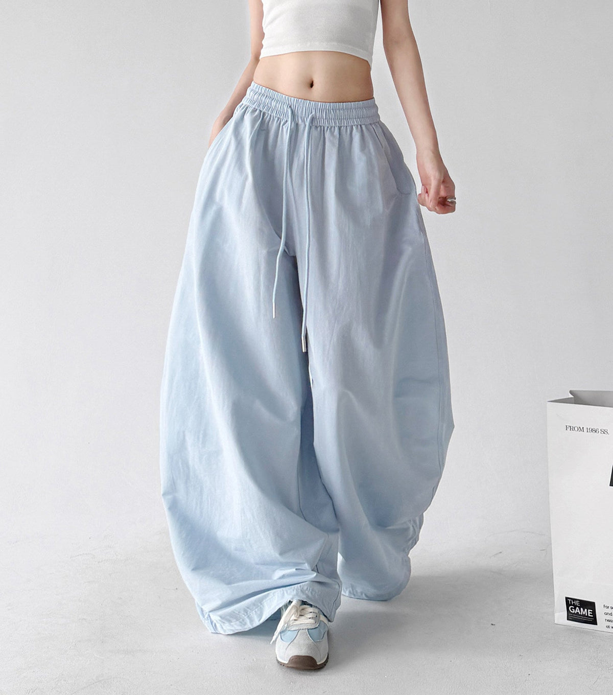 Soft-Drape Rounded Wide-Leg Pants - CT6250 - COPPING THREADS - CT ORIGINALS