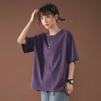 Solid Color Basic Tee - COPPING THREADS - FOLK LANE