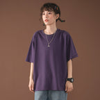 Solid Color Basic Tee - COPPING THREADS - FOLK LANE