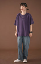 Solid Color Basic Tee - COPPING THREADS - FOLK LANE