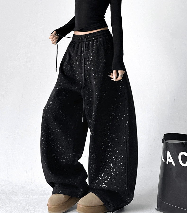 Sparkle Fleece Wide - Leg Pants - COPPING THREADS - CT Select