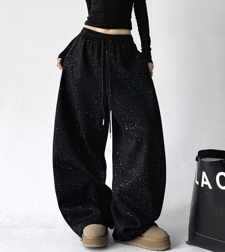 Sparkle Fleece Wide - Leg Pants - COPPING THREADS - CT Select