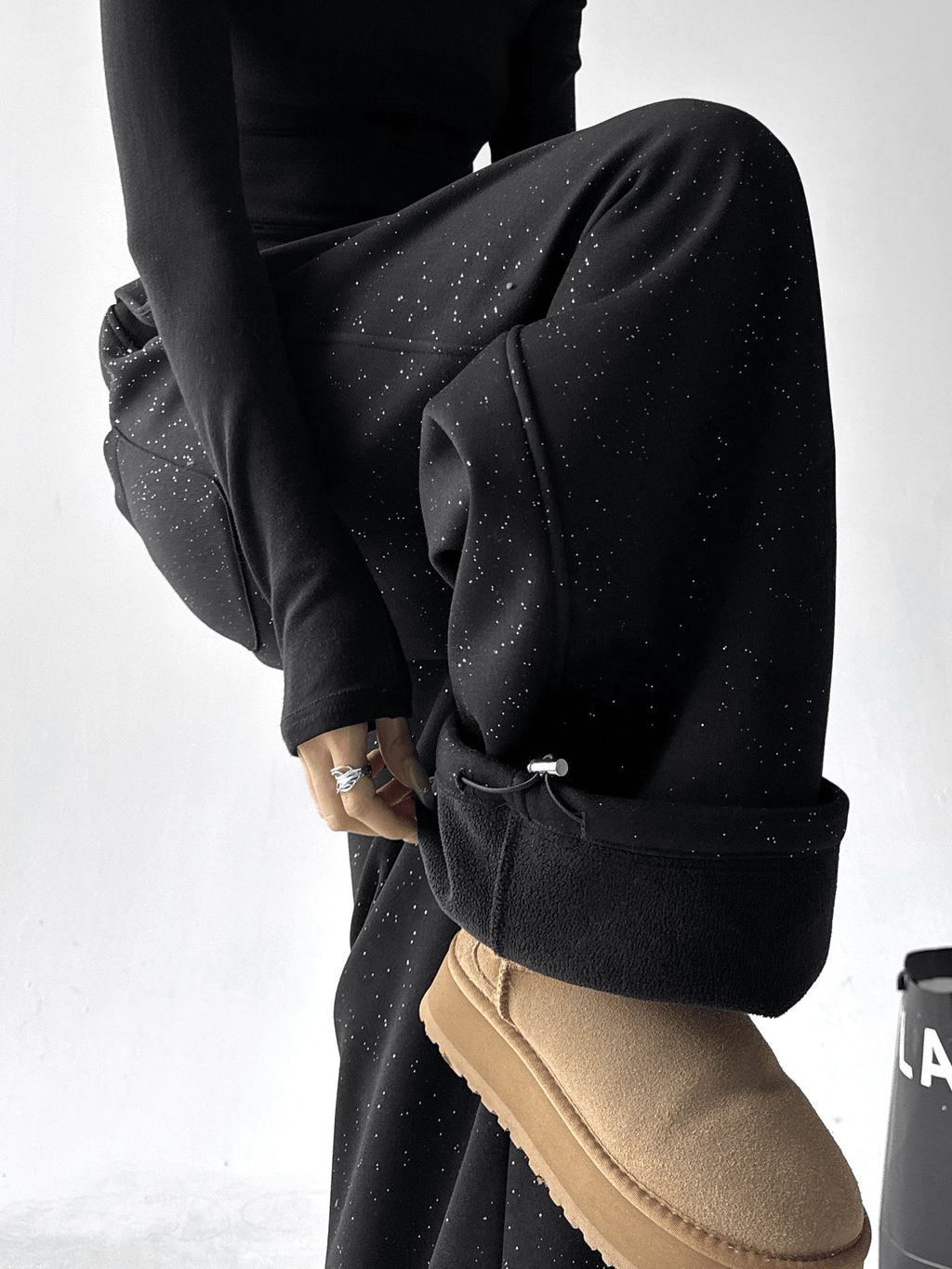 Sparkle Fleece Wide - Leg Pants - COPPING THREADS - CT Select