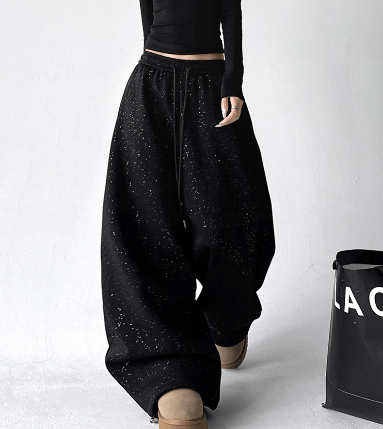 Sparkle Fleece Wide - Leg Pants - COPPING THREADS - CT Select