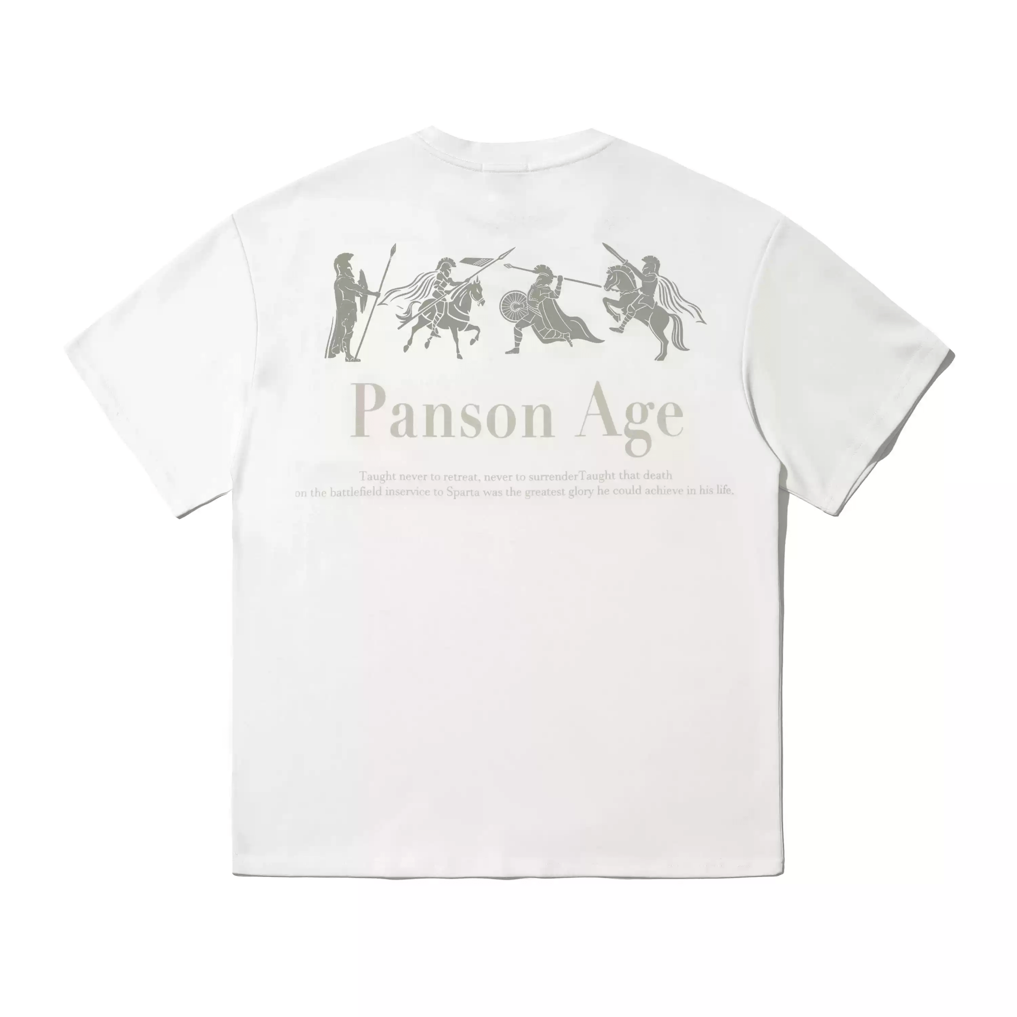 Spartan Warrior Graphic Tee - COPPING THREADS - Coldstone