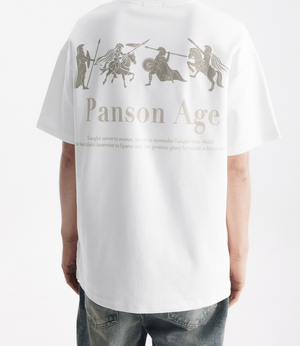 Spartan Warrior Graphic Tee - COPPING THREADS - Coldstone