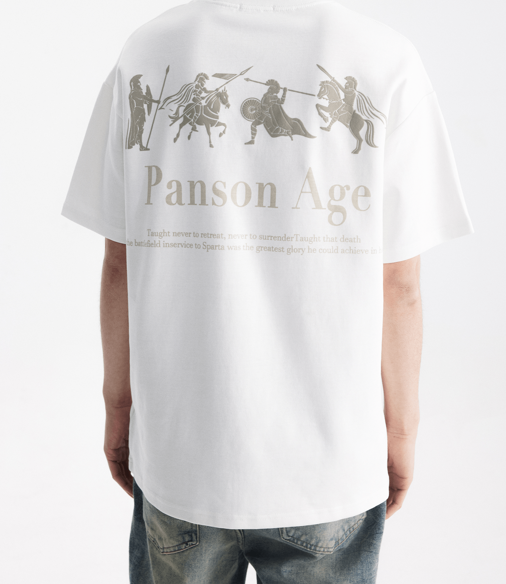 Spartan Warrior Graphic Tee - COPPING THREADS - Coldstone