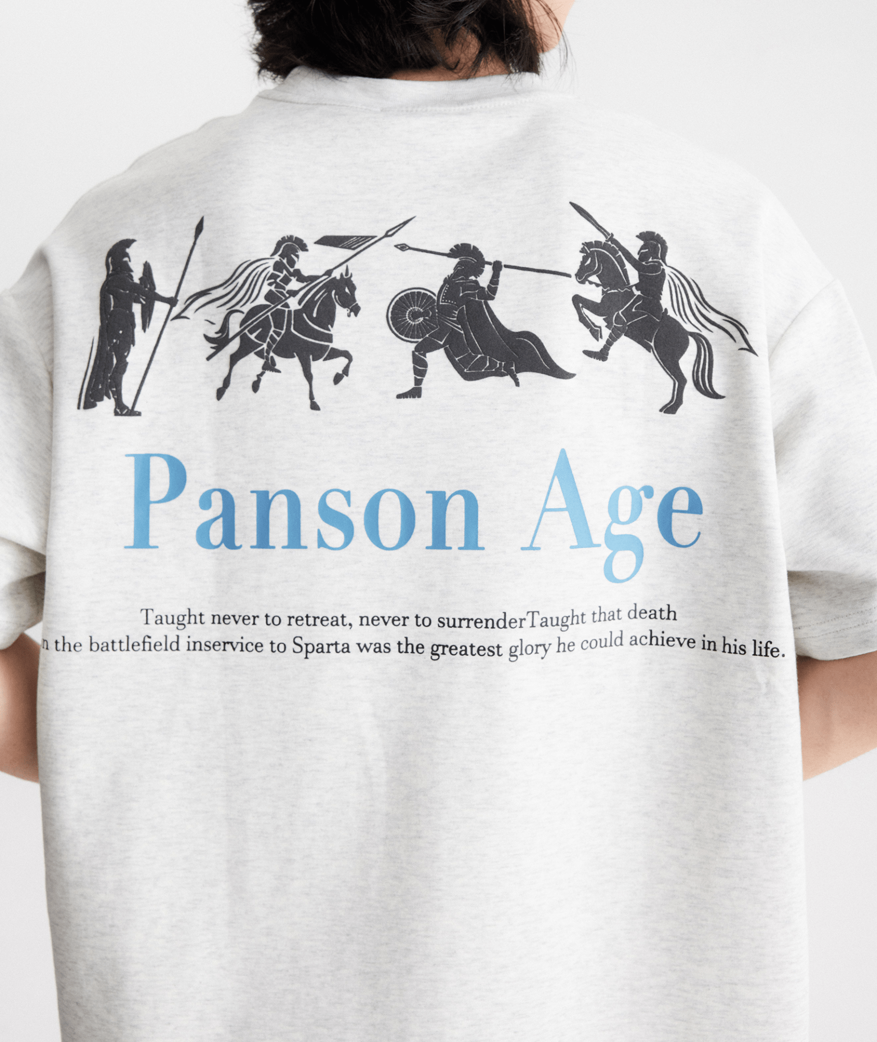 Spartan Warrior Graphic Tee - COPPING THREADS - Coldstone