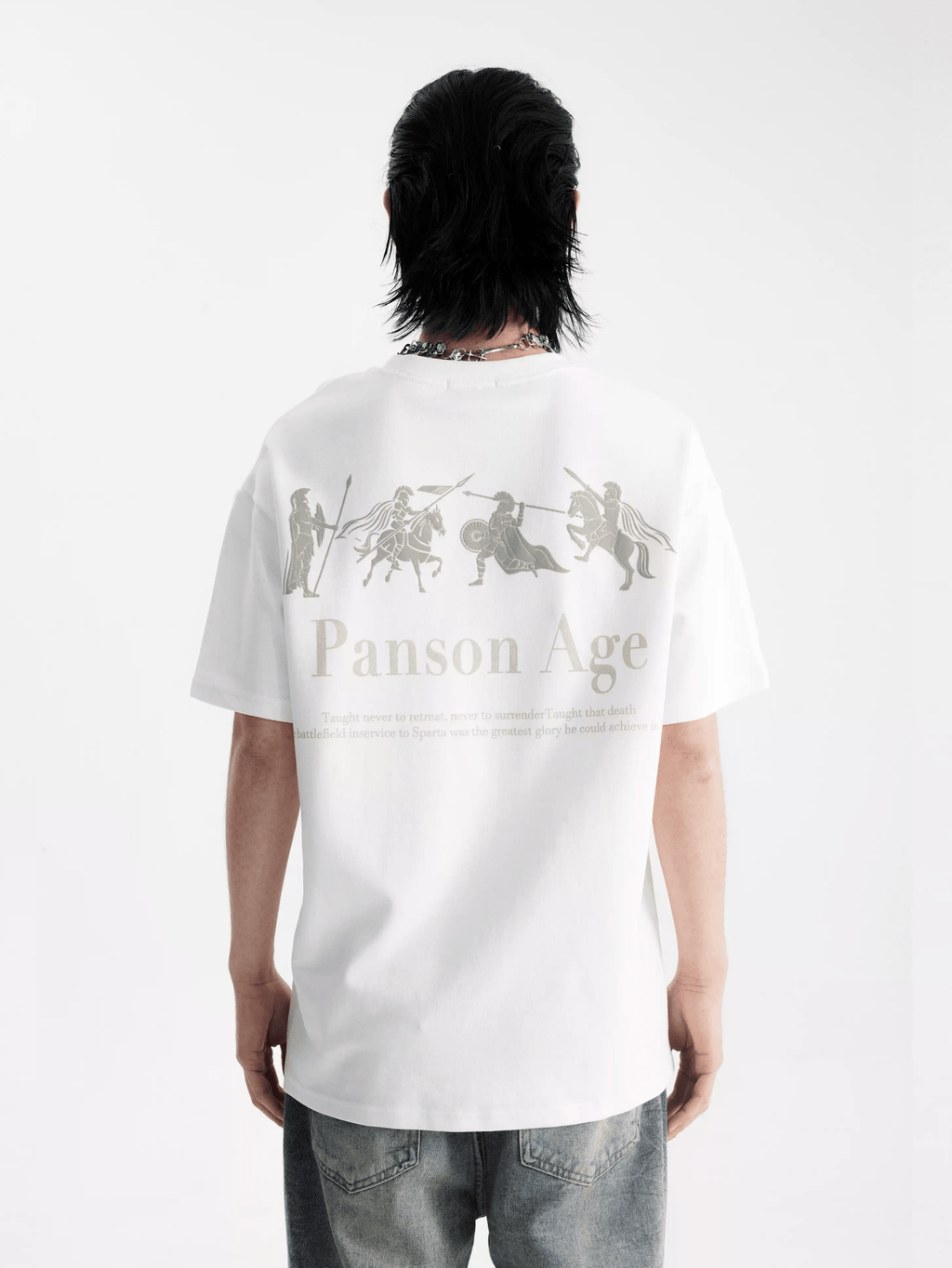 Spartan Warrior Graphic Tee - COPPING THREADS - Coldstone