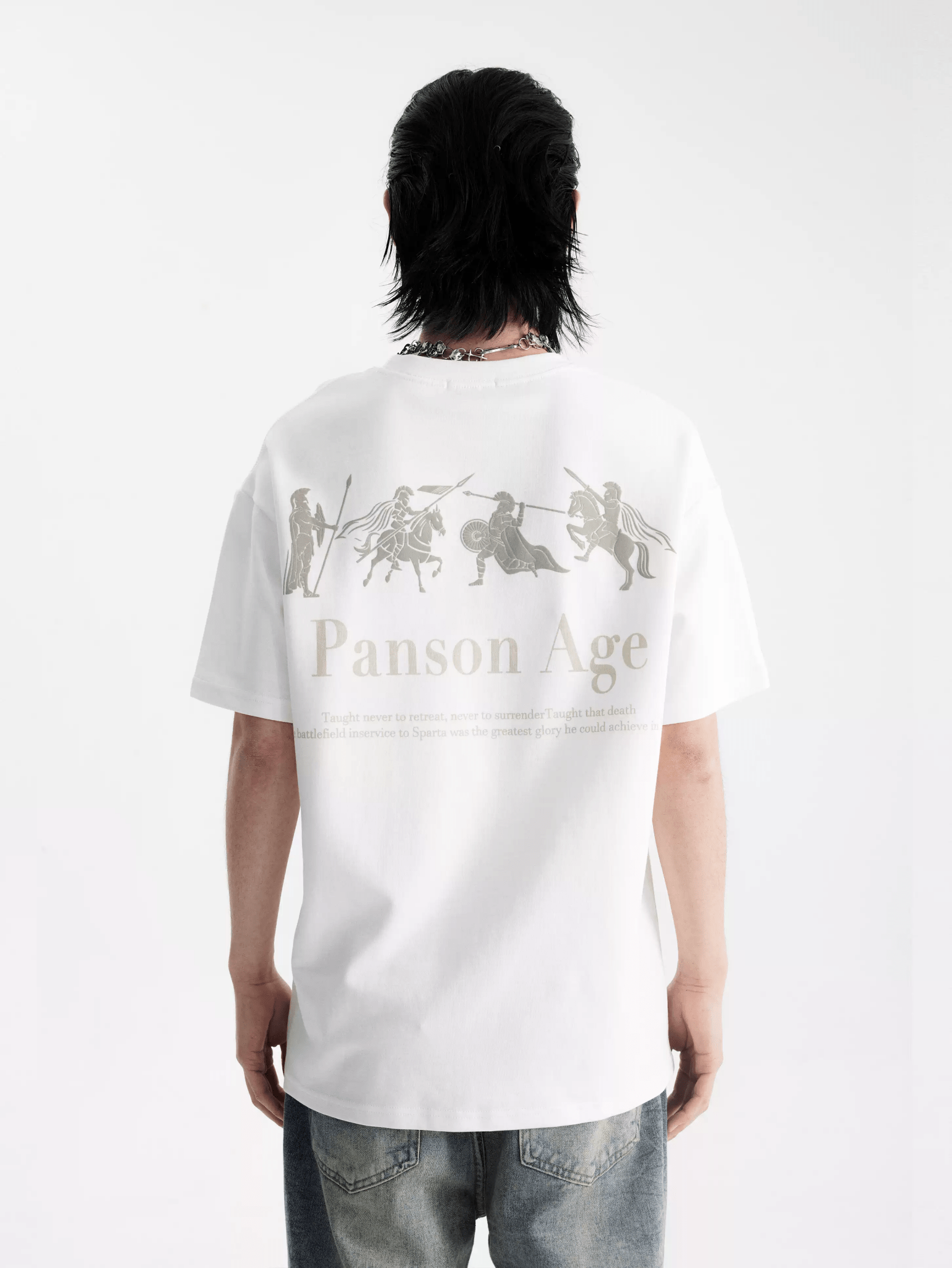 Spartan Warrior Graphic Tee - COPPING THREADS - Coldstone