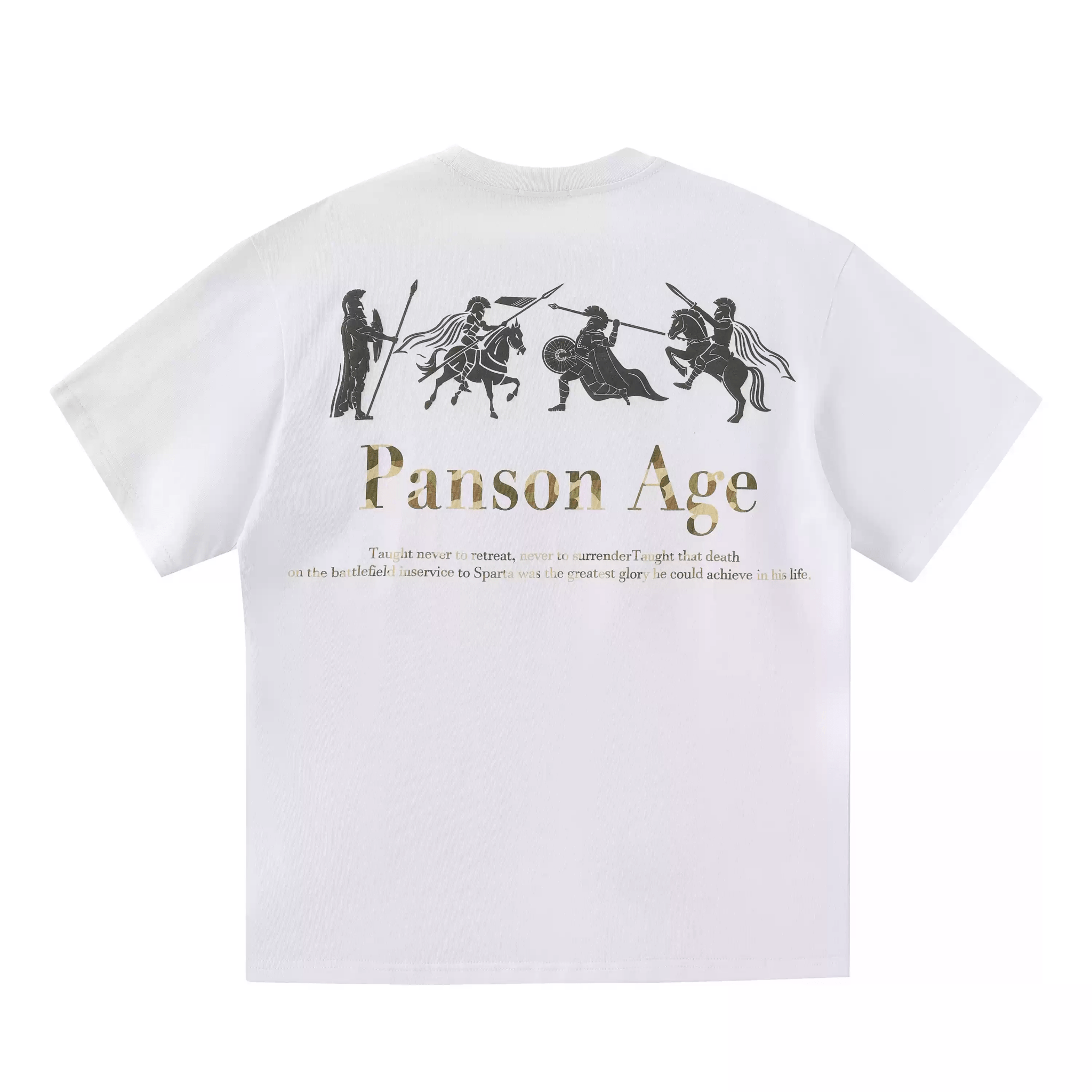Spartan Warrior Graphic Tee - COPPING THREADS - Coldstone