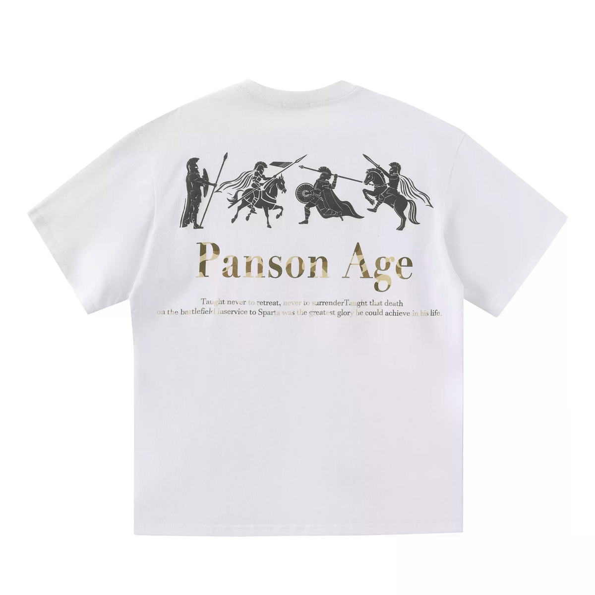 Spartan Warrior Graphic Tee - COPPING THREADS - Coldstone