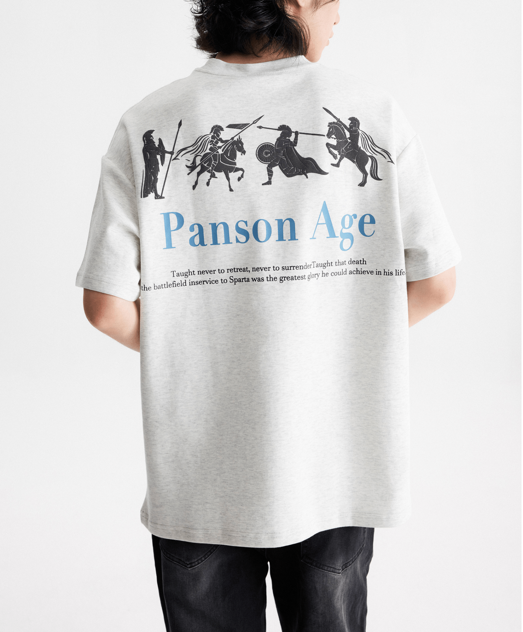 Spartan Warrior Graphic Tee - COPPING THREADS - Coldstone