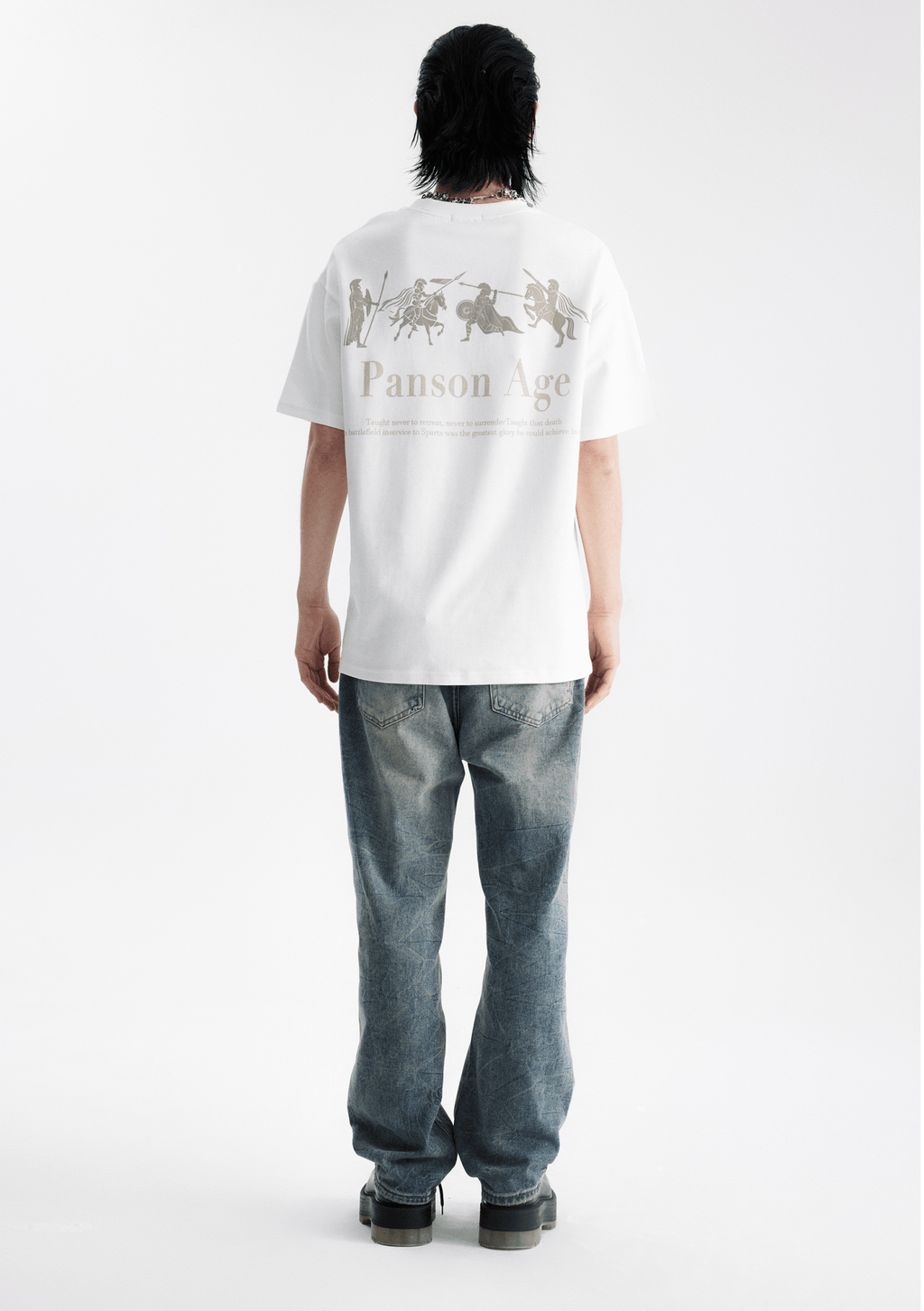 Spartan Warrior Graphic Tee - COPPING THREADS - Coldstone