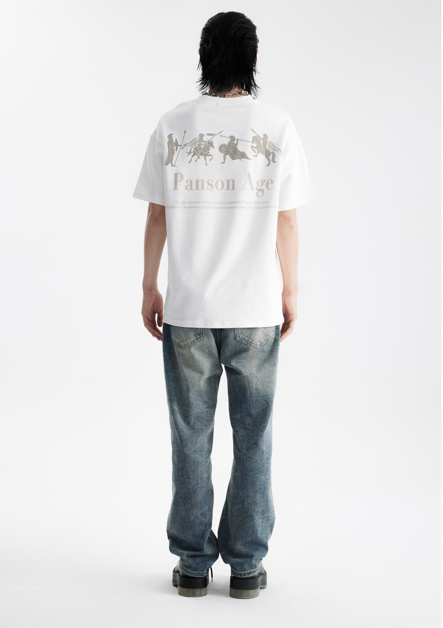 Spartan Warrior Graphic Tee - COPPING THREADS - Coldstone