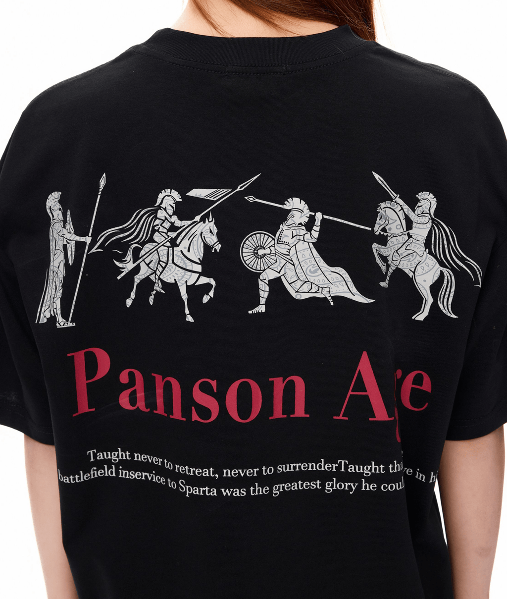 Spartan Warrior Graphic Tee - COPPING THREADS - Coldstone