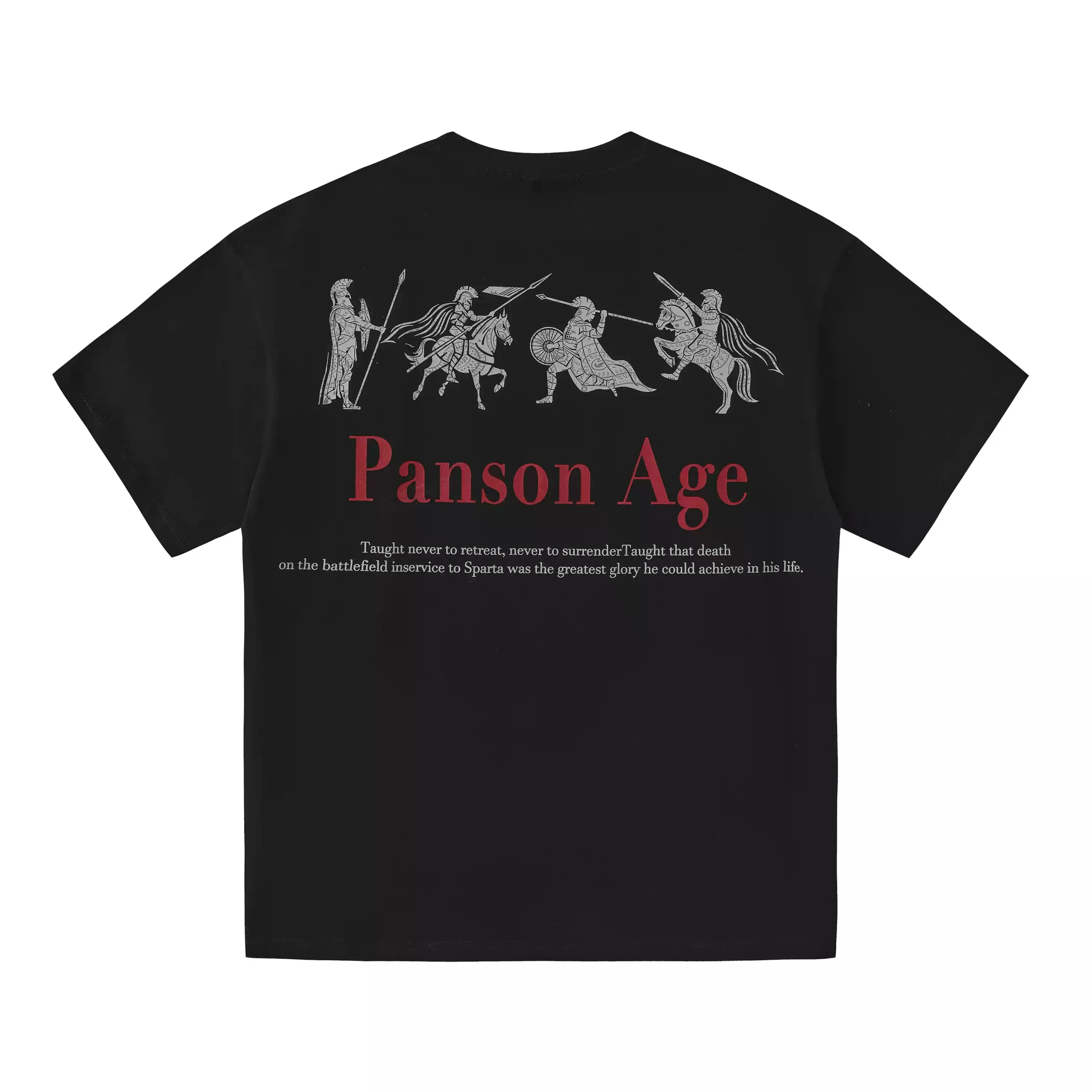 Spartan Warrior Graphic Tee - COPPING THREADS - Coldstone