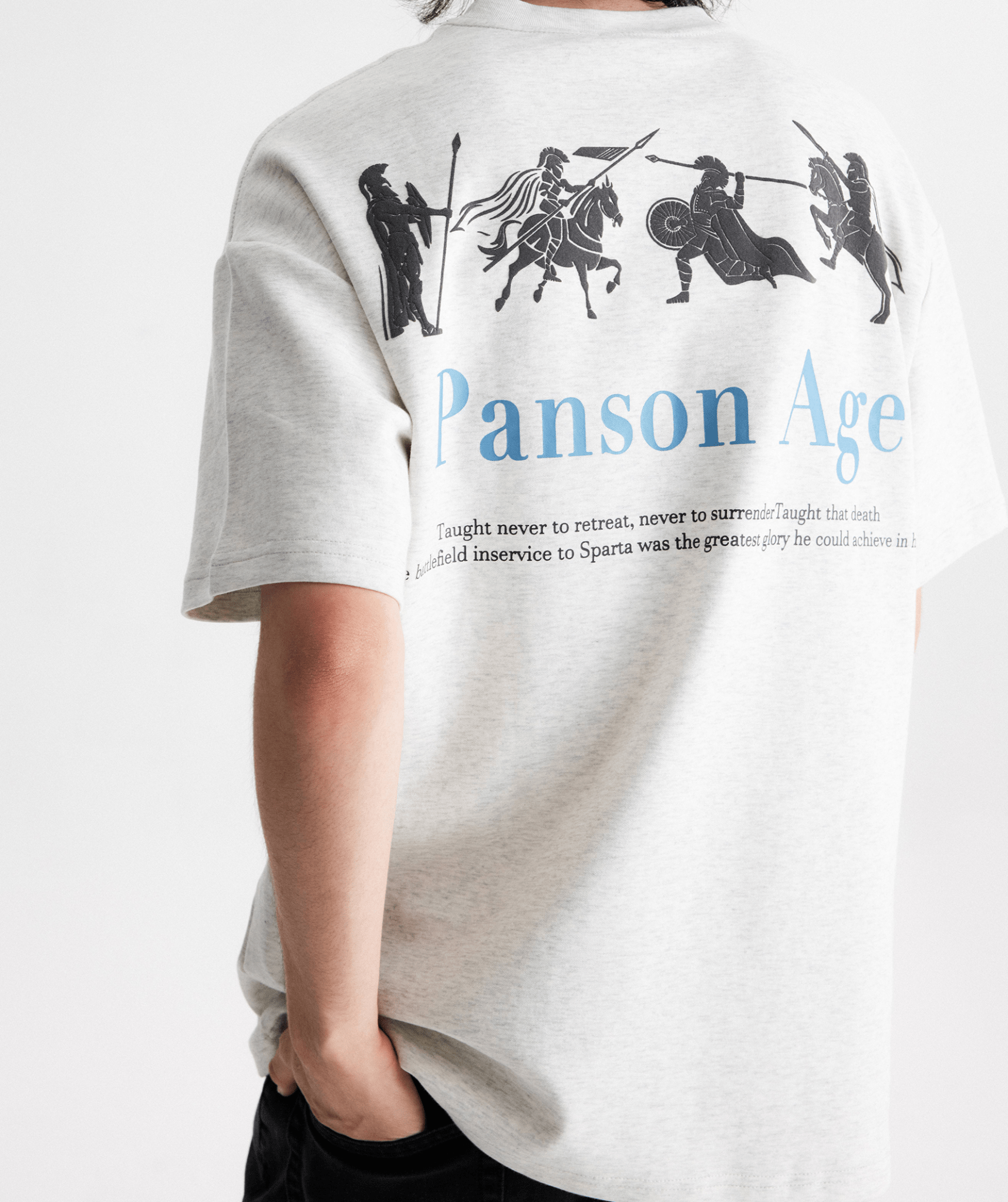 Spartan Warrior Graphic Tee - COPPING THREADS - Coldstone