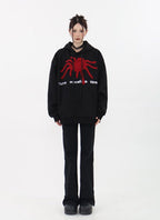 Spider Puff Print Hoodie - COPPING THREADS - CT Select