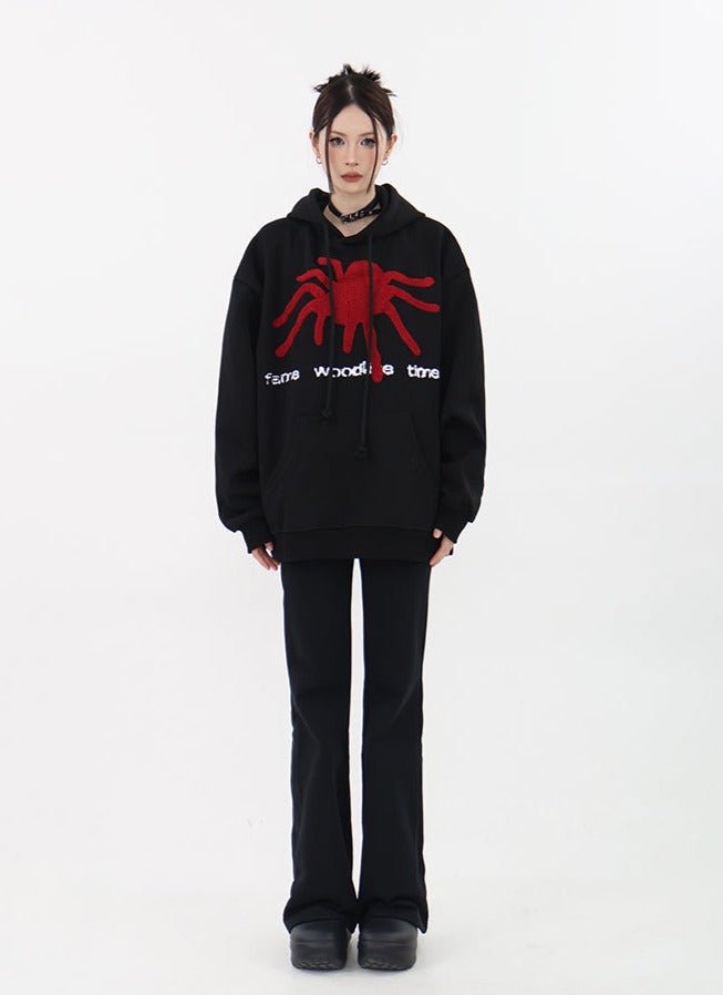 Spider Puff Print Hoodie - COPPING THREADS - CT Select