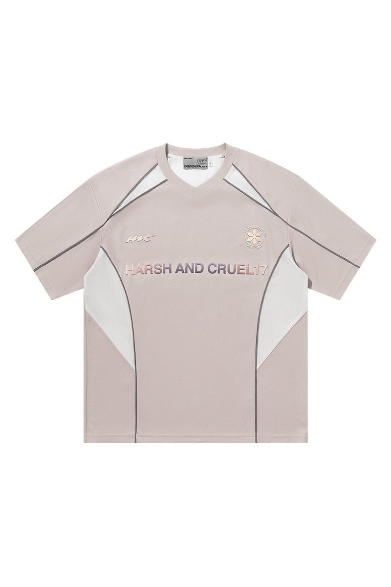 Spliced Jersey Logo Tee - COPPING THREADS - Harsh and Cruel