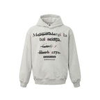 Spoof Brand Letter Print Hoodie - COPPING THREADS - ARTMONSTER