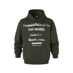 Spoof Brand Letter Print Hoodie - COPPING THREADS - ARTMONSTER